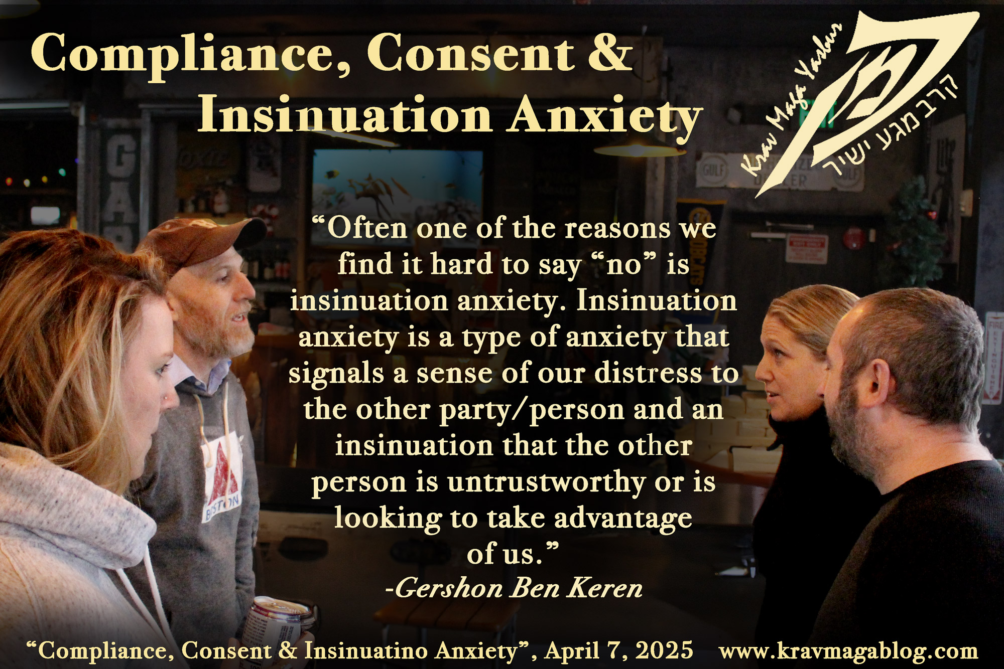 Compliance, Consent & Insinuation Anxiety